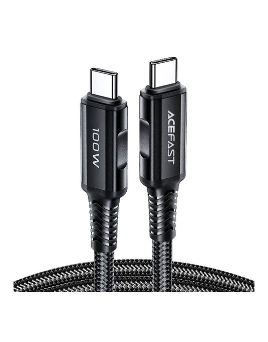 ACEFAST 100W Super Durable Premium PD USB-C to USB-C Cable (C4-03) 2 Meter - Black