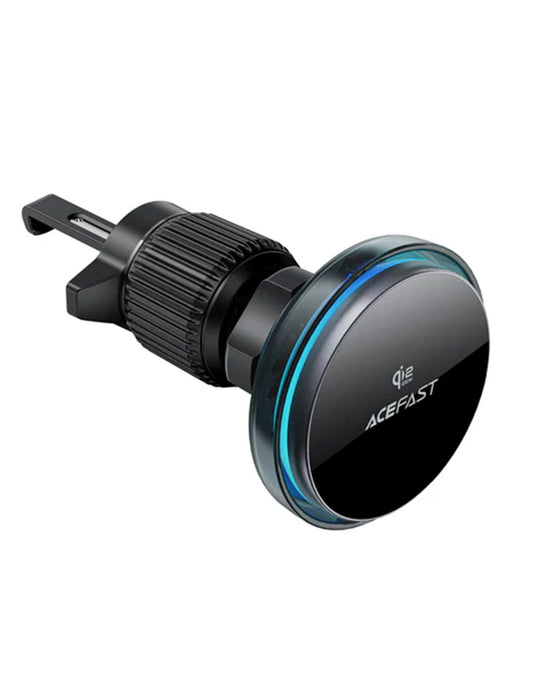 Acefast 25W Qi2 Wireless Charging Phone Holder for Air Vent (D61) - Black