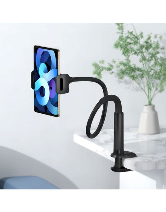 Acefast 360° Tablet & Phone Mount Adjustable "Lazy Holder" Stand for Bed & Desk (E40) - Black