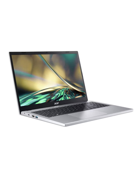 Acer Aspire 3 15.6-inch Quad Core N100 4GB 128GB Windows 11 Home Laptop - Silver (Very Good Pre-Owned)
