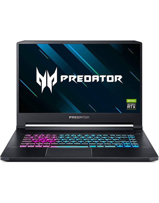 Acer Predator PT515 15.6-inch i7 9th Gen 16GB 512GB Ge Force NVIDIA RTX 2060 6GB Windows 11 Pro Gaming Laptop - Black (Very Good-Refurbished)