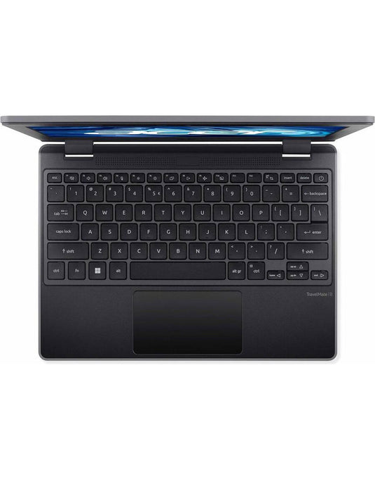 Acer Travel Mate B311-31 11.6-inch Intel Celeron N4120 4GB 128GB @1.10GHz Windows 11 Pro Laptop - Black