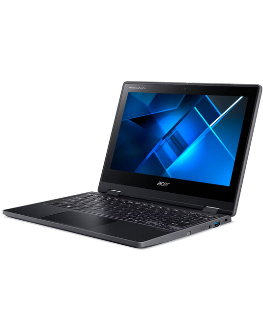 Acer TravelMate Spin B311 11.6-inch Intel Pentium Silver N5030 4GB 128GB @1.10GHz Windows 11 Pro Touch Screen Laptop - Shale Black