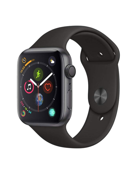 Apple Watch Series 4 GPS 44MM Aluminium With Black Band 16GB - Space Grey