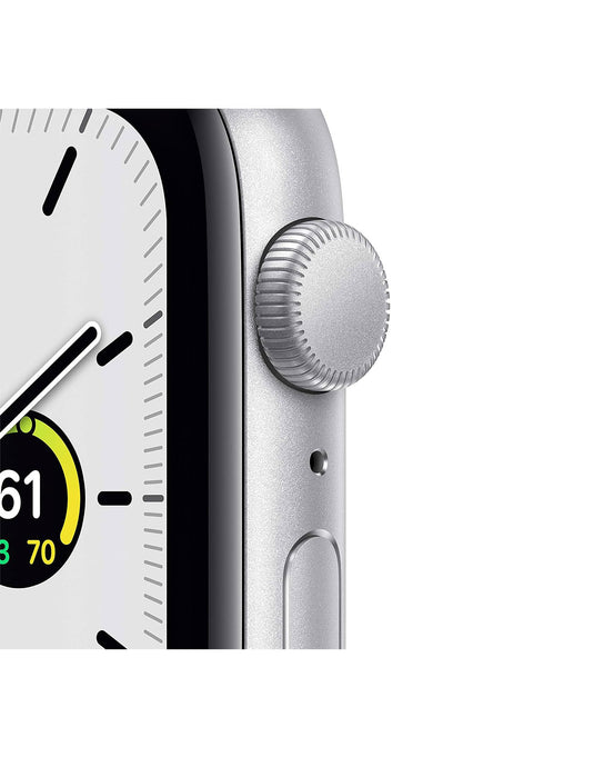 Apple Watch Series SE 2 2022 GPS 40MM Aluminium with White Band 32GB - Silver