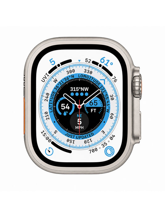Apple Watch Ultra Series 1 Titanium 49MM GPS + Cellular - Natural Titanium