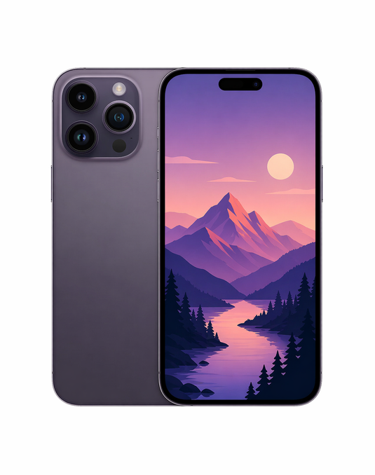Apple iPhone 14 Pro Max 128GB 5G Battery 100% - Deep Purple