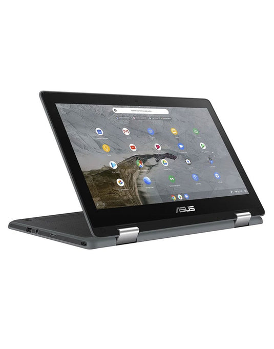 Asus Chromebook C214MA 11.6-inch N4020 4GB 32GB @1.10GHz 2 in 1 Touch Screen - Black (Very Good Pre-Owned)