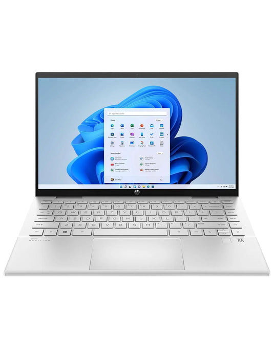 HP Pavilion X360 14 inch i7 11th Gen 16GB 256GB @2.90GHz Windows 11 Home 2 in 1 Touch Screen Laptop - Silver (Good Pre-Owned)