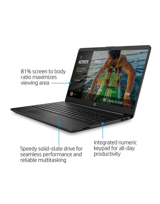 HP Laptop 15.6-inch FHD Intel Celeron N4020 4GB 128GB @1.10GHz Windows 11 Laptop Microsoft Office 365 (Brand New)