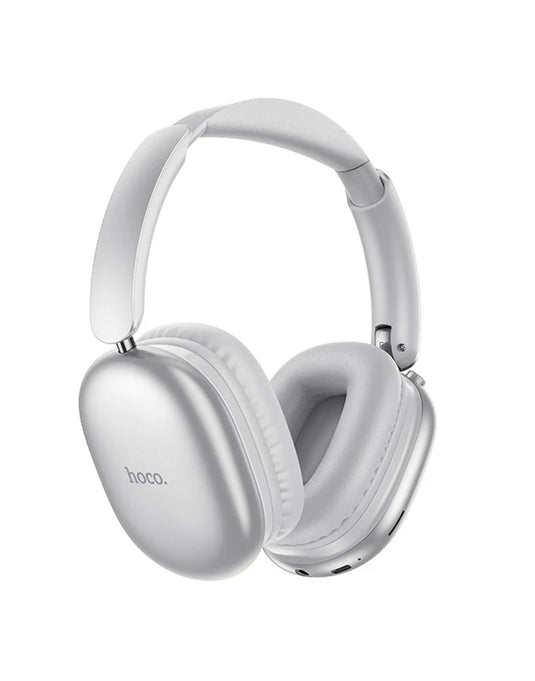 Hoco Bluetooth Headset 45 Hours Play/Talk Time (W73) - Silver