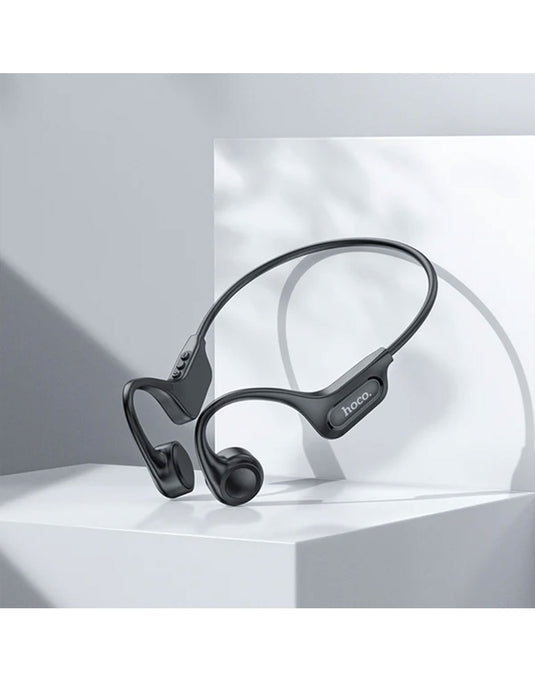 Hoco Open-Ear Bone Conduction Bluetooth Earphone ENC Noise Cancelling (DM43) - Black