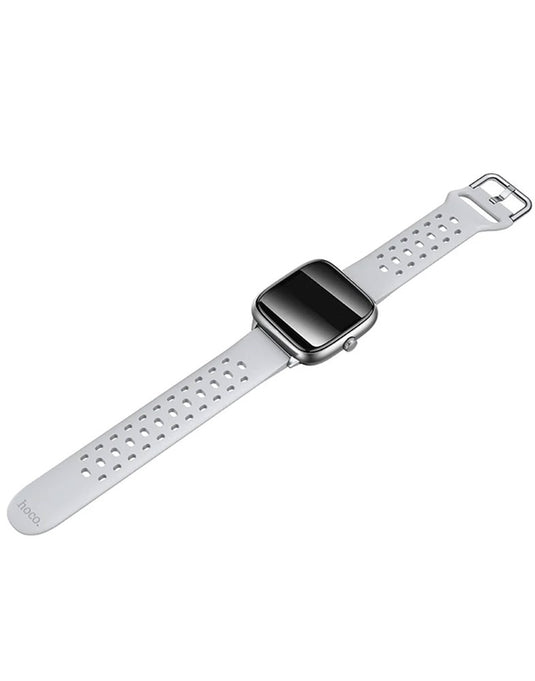 Hoco Smart Sports Watch Calling Feature (Y36) - Silver (Brand New)