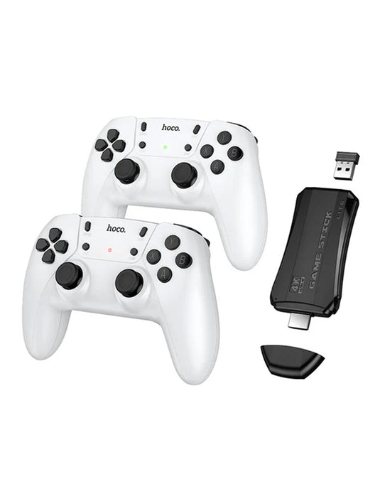 Hoco TV / PC Game Stick With 2x Wireless Controller, 20000 Classic Games Included (GA31)