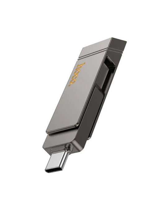 Hoco USB-A & USB-C High Speed 32GB Flash Drive (UD15) - Grey
