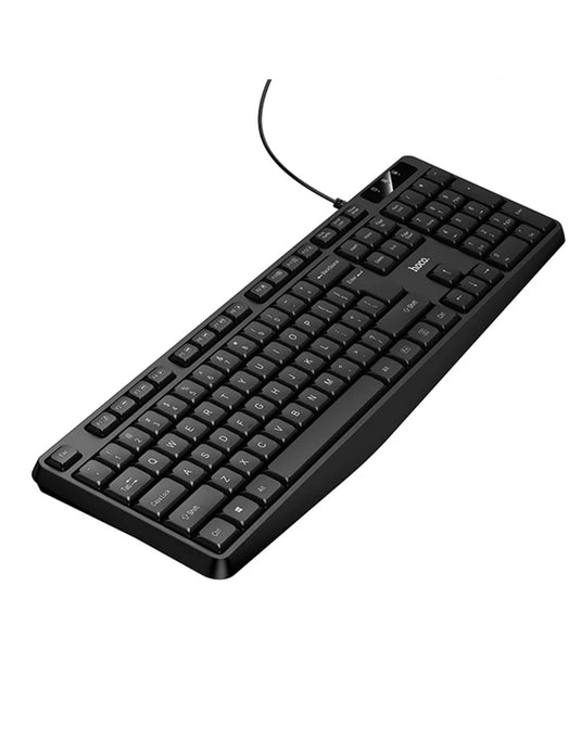 Hoco USB Wired Computer Keyboard (GM60) - Black