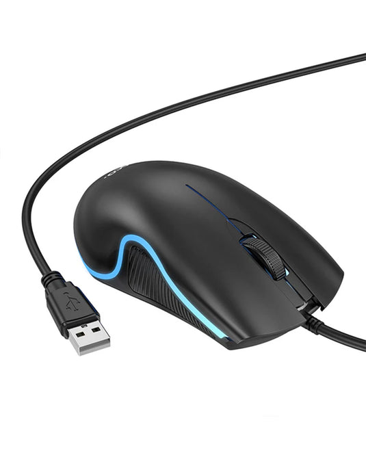 Hoco Wired Gaming Mouse w/ RGB Light (GM19)