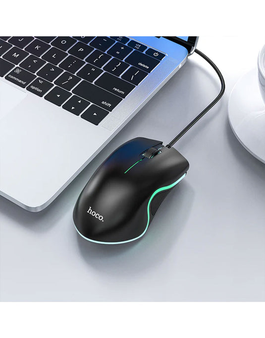 Hoco Wired Gaming Mouse w/ RGB Light (GM19)