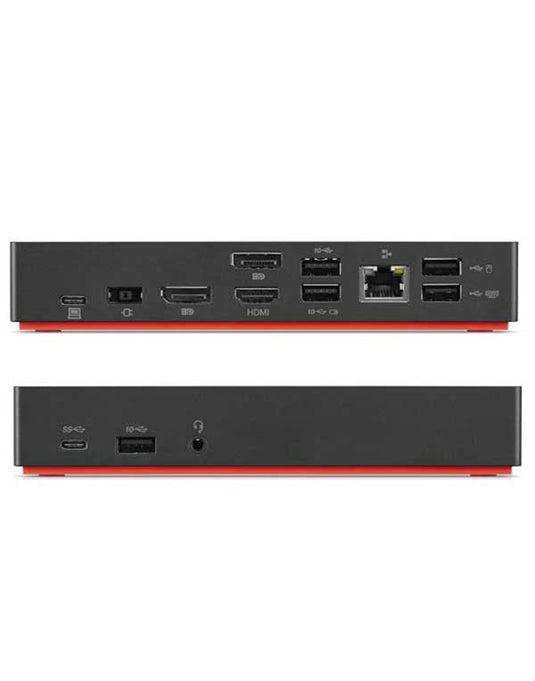 Lenovo ThinkPad USB-C Dock Gen 2 (LDC-G2) - Black (As New Pre-Owned)