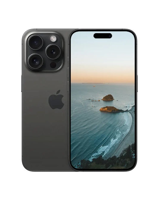 Apple iPhone 15 Pro 256GB 5G - Black Titanium (As New-Refurbished)