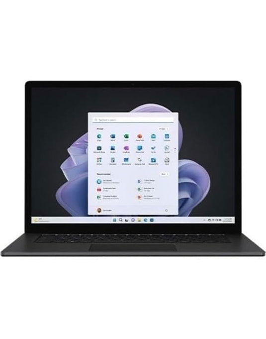 Microsoft Surface Laptop 5 13.5-inch i7 12th Gen 16GB 256GB @1.80GHz Windows 11 Pro Touch Screen Laptop - Matte Black (Good Pre owned)