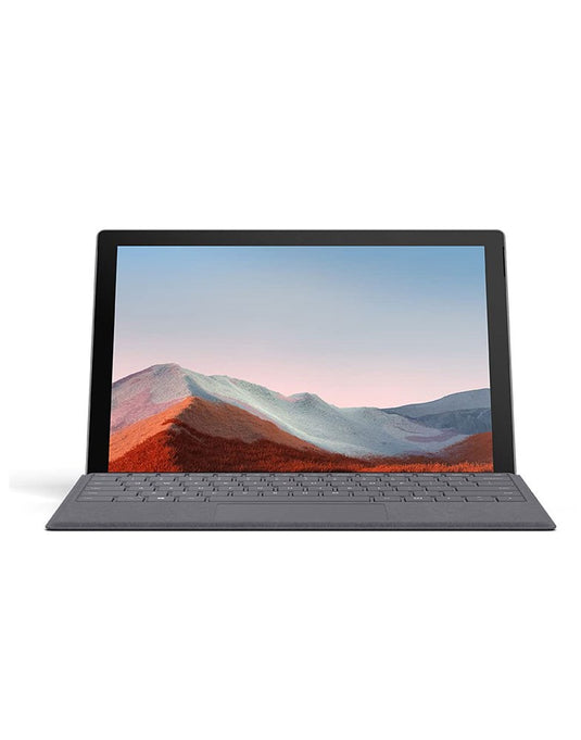 Microsoft Surface Pro 7 12.3-inch i7 10th Gen 16GB 256GB @1.30GHz Windows 11 Pro Touch Screen With Keyboard - Platinum (Good Pre-Owned)