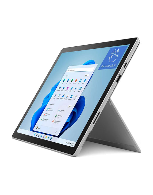 Microsoft Surface Pro 7+ 12.3-inch i5 11th Gen 8GB 256GB @2.40GHz Windows 11 Pro Touch Screen - Platinum