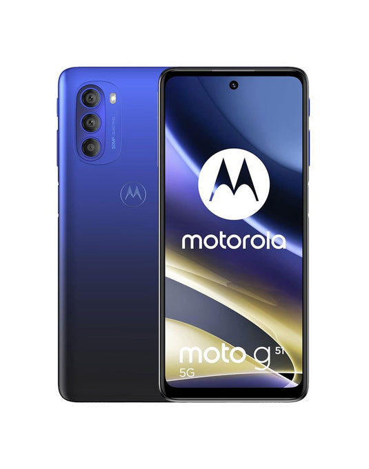 Motorola Moto G51 6GB 128GB 5G - Aqua Blue (Very Good Pre-Owned)