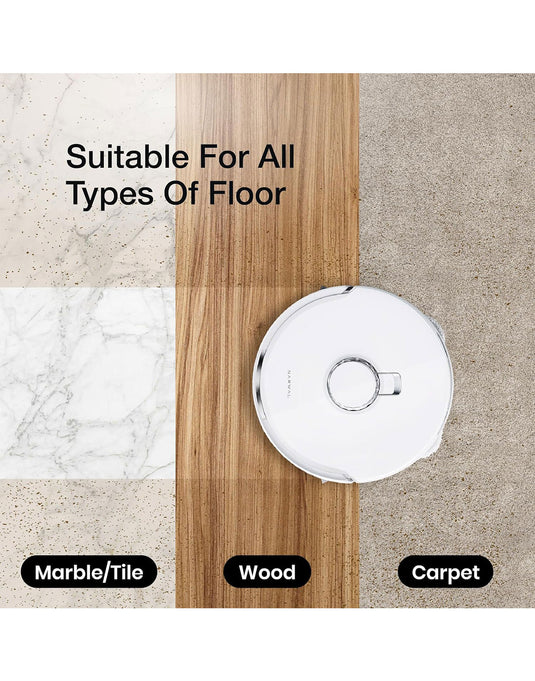 Narwal Freo X Ultra Robotic Vacuum and Mop Cleaner - White