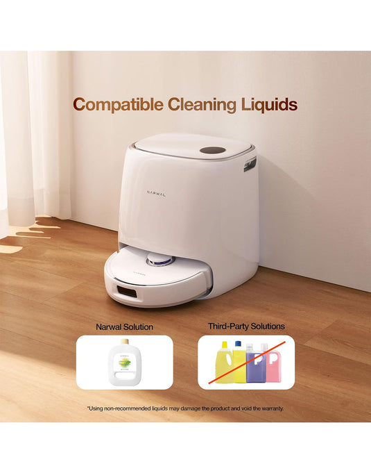Narwal Freo X Ultra Robotic Vacuum and Mop Cleaner - White