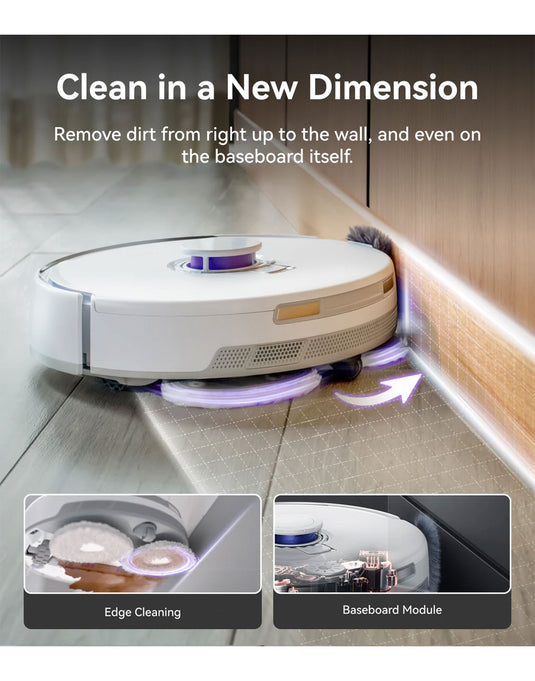 Narwal Freo Z Ultra Robotic Vacuum and Mop Cleaner - White
