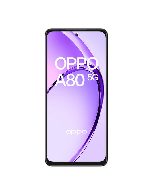 Oppo A80 (2024) 8GB 25GB 5G Dual Sim Smart Phone - Black (Good-Refurbished)