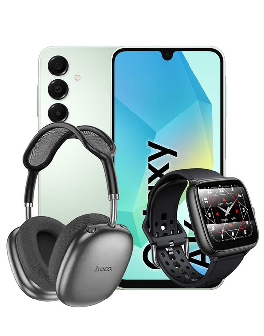 Samsung Galaxy A16 (2024) 4GB 128GB 4G Dual Sim Smartphone - Light Green (Brand New) + TWS Bluetooth Earbud (EW80) (Bundle Deal)