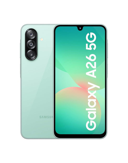Samsung Galaxy A26 (2025) 6GB 128GB 5G Dual Sim Smart Phone - Mint (Brand New)