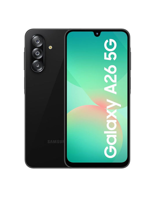 Samsung Galaxy A26 (2025) 6GB 128GB 5G Dual Sim Smart Phone - Black (Brand New)