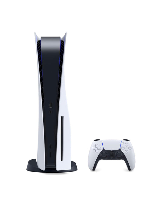 Sony PS5 Disk Edition Console 825GB with Controller - White