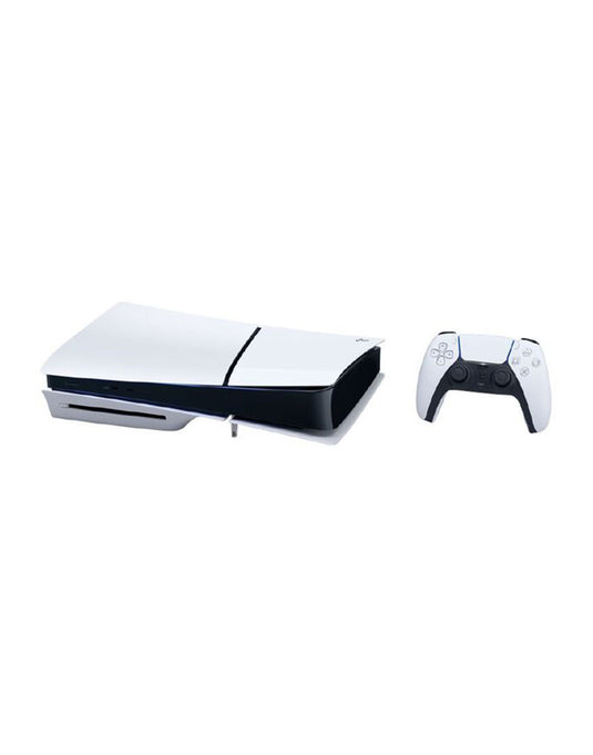 Sony PS5 Disk Slim Console 1TB With Controller, Disk Stand & Accessories - White