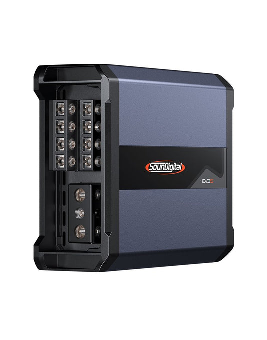 SounDigital EVO5 4CH 1200RMS Amplifier - Black