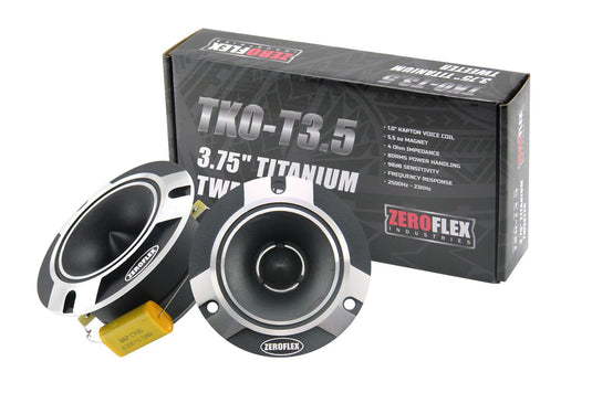 Zeroflex TKO-T3.5 3.5" Titanium Super Tweeter