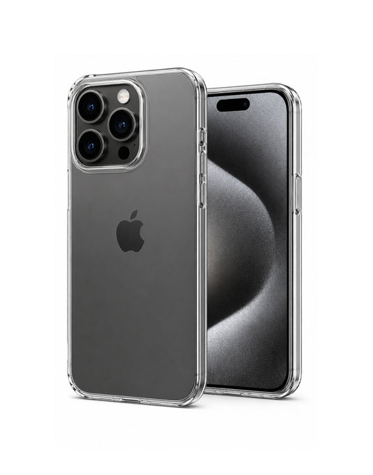 TPU Case with Air Cushion For Apple iPhone 15 Plus - Clear