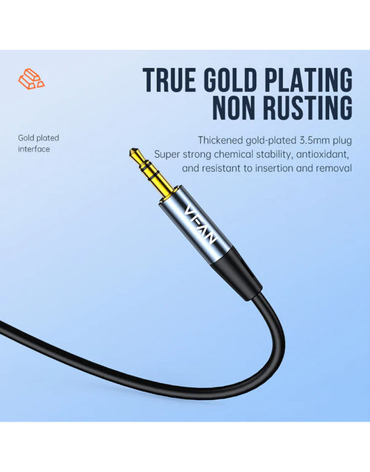 VFan USB-C to 3.5mm Aux Cable w/ HD Audio (L06)