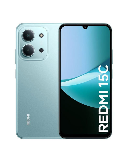 Xiaomi Redmi 15C (2025) 8+8GB 256GB 4G Dual Sim Smart Phone + TPU Clear Case Free - Mint Green (Brand New)