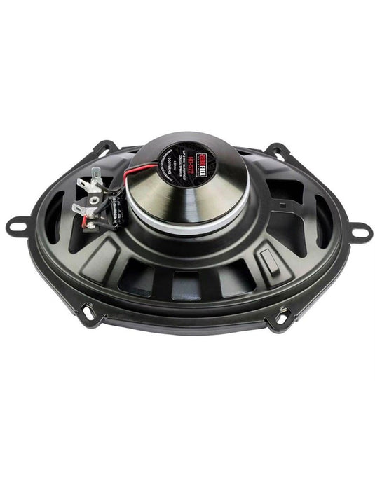 Zeroflex HD-572 5x7-inch Weather Proof 2 way Coax Speakers 200RMS 4ohm (Pair) - Black (Brand New)