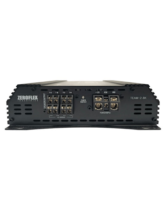 Zeroflex Team -2.8K 4 Channel Amplifier With Bass Controller