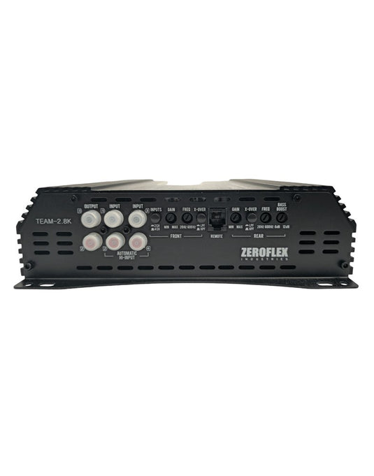 Zeroflex Team - 2.8K 4 Channel Amplifier With Bass Controller