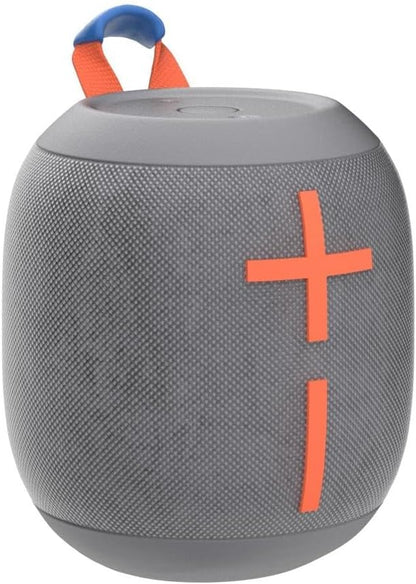 Logitech WONDERBOOM 2 Portable Waterproof Bluetooth Speaker - Wireless Boom Box -  (Crushed Ice Grey)