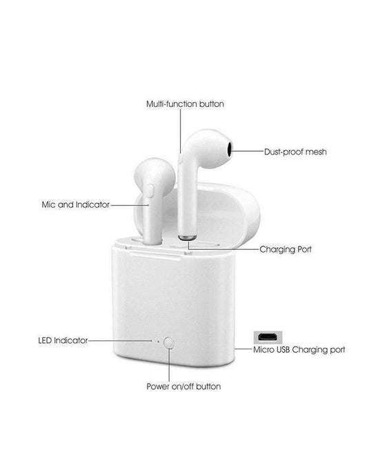 Probeats i12 TWS Bluetooth Wireless Earbuds - TechCrazy