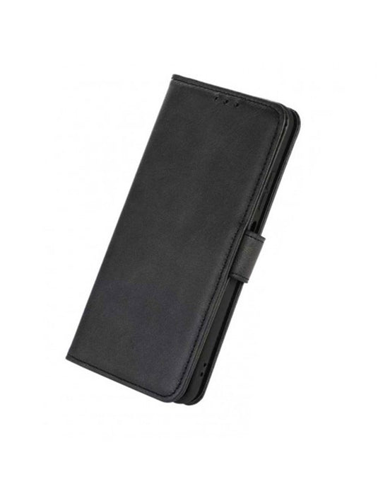 Abeel Wallet Case PU Leather For Apple iPhone 15 Pro Max - Black