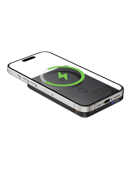 Acefast Magnetic Power Bank 20W PD+QC Wireless Charging 10MM Ultra Thin 5000mAh
