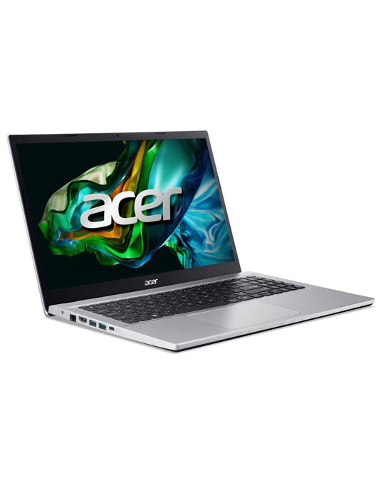 Acer Aspire 3 15.6-inch AMD Ryzen 7 16GB 1TB @1.80GHz Windows 11 Home Laptop - Pure Silver (Very Good Pre-Owned)